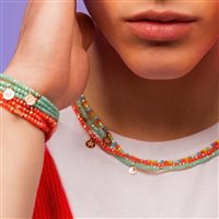 Bracelet Rue des Mille Woman Gipsy Chic in Silver BR-GIP PCOL MULT - BR-GIP PCOL MULT